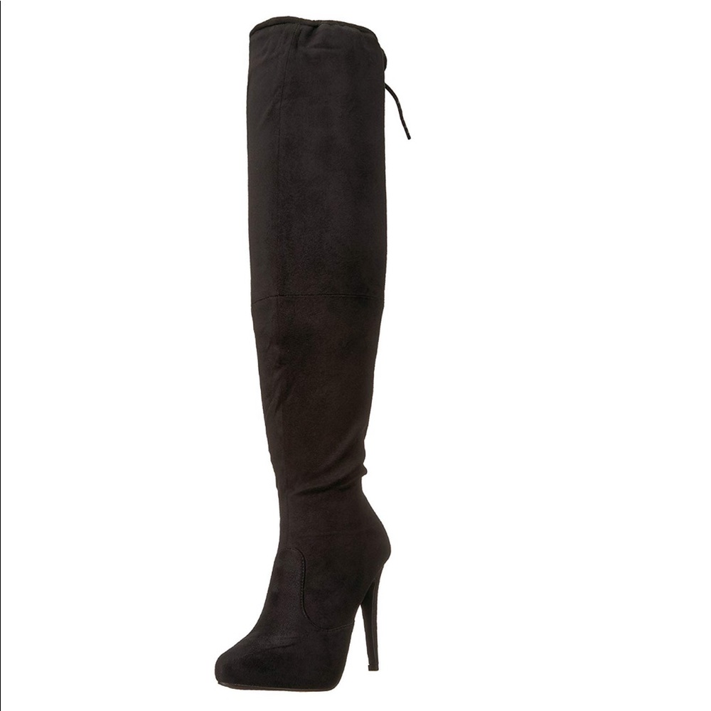 Thigh High Suede Boots